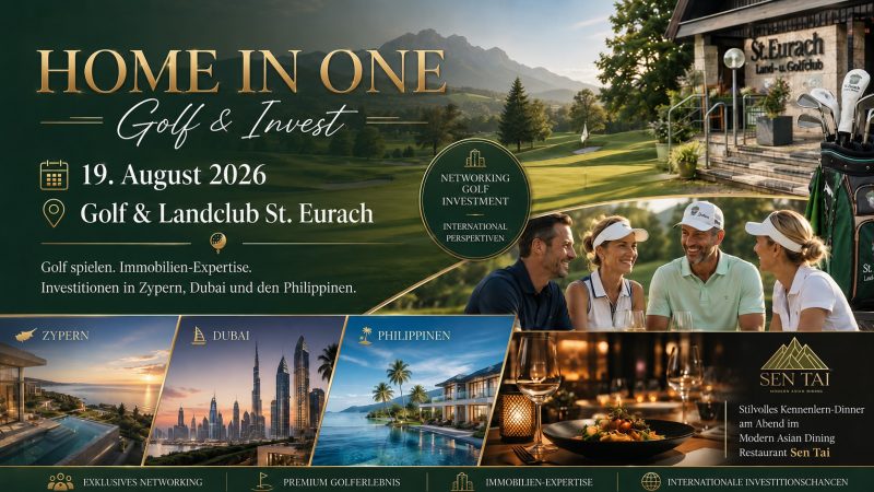 Home-In-One Golf und Invest Event